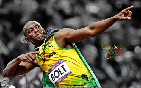 usain bolt background.